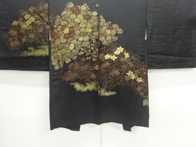 Japanese Kimono / Antique / Haori Silk